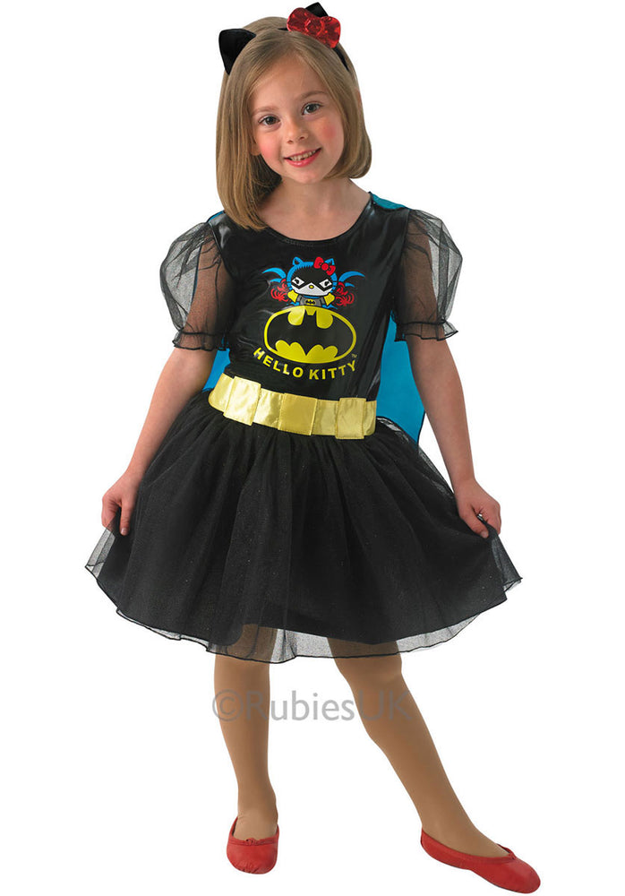 DC vs Hello Kitty Batgirl Child Costume Dress