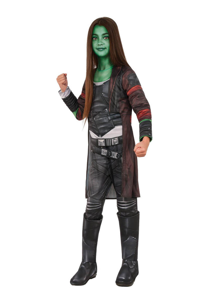 Gamora Guardians Of The Galaxy 2 Deluxe Child Costume