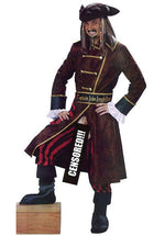 Pirate Captain John Long-Fellow Costume