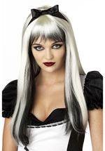 Black and White Enchanted Tresses Wig