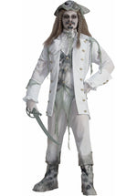Ghost Pirate Captain Costume