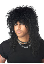 Black Headbanger Wig