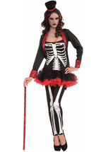 Miss Bone Jangles Costume, Sexy Skeleton Costume