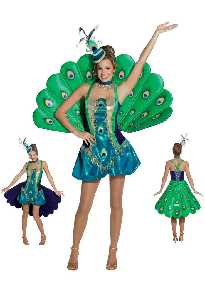 Peacock Costume with Fan Tail