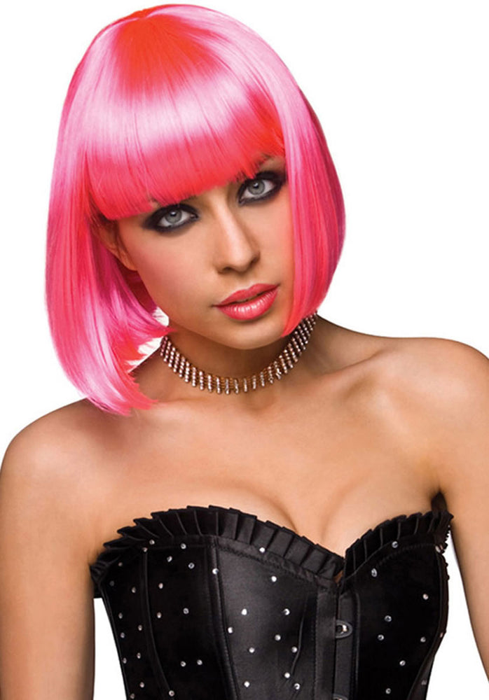 Hot Pink Gaga Wig