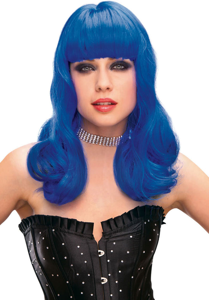 Blue Perry Wig