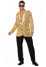 Disco Gold Sequin Blazer