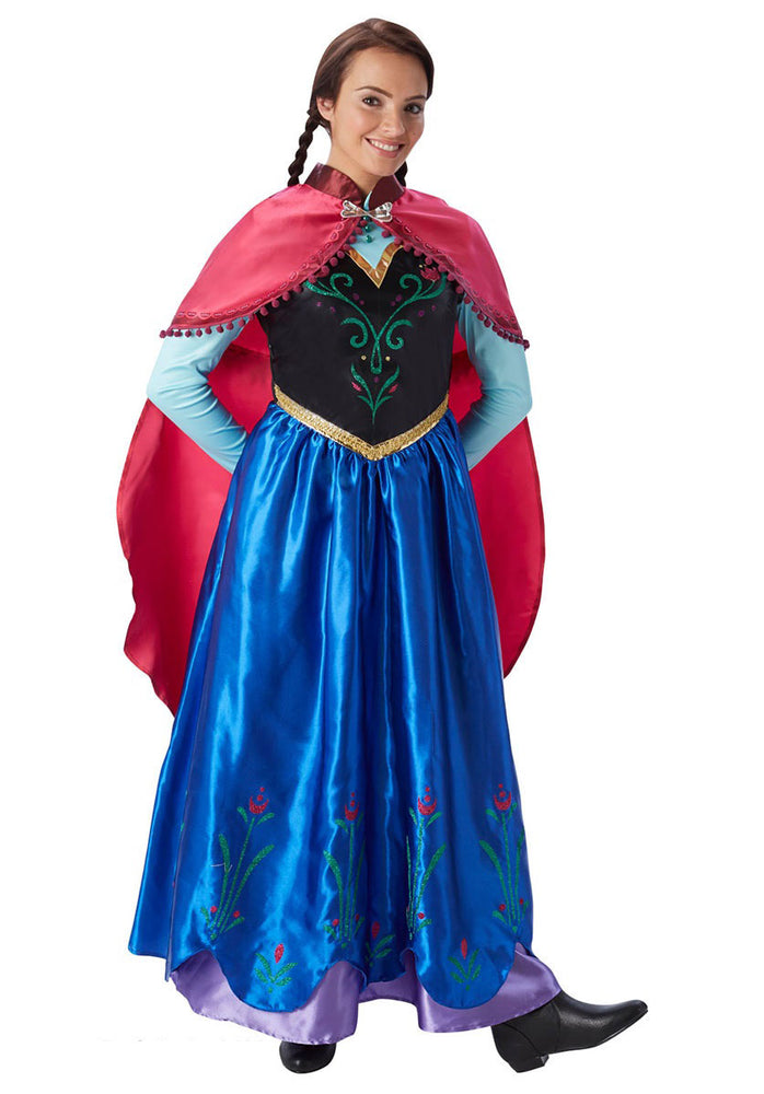 Frozen’s Princess Anna Travelling Costume Ladies Fancy Dress