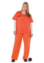Orange Inmate, Plus Size