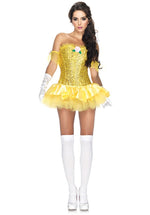 Enchanting Beauty Costume - Fairytale Fancy Dress Leg Avenue
