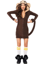 Cozy Fleece Love Monkey costume by Leg Avenue