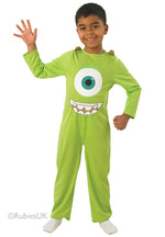 Child Mike Costume, Classic Monsters University Fancy Dress
