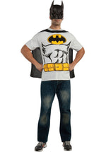 Batman T-Shirt, Cape & Mask Costume Set