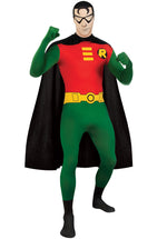 2nd Skin Robin Costume, Superhero Fancy Dress