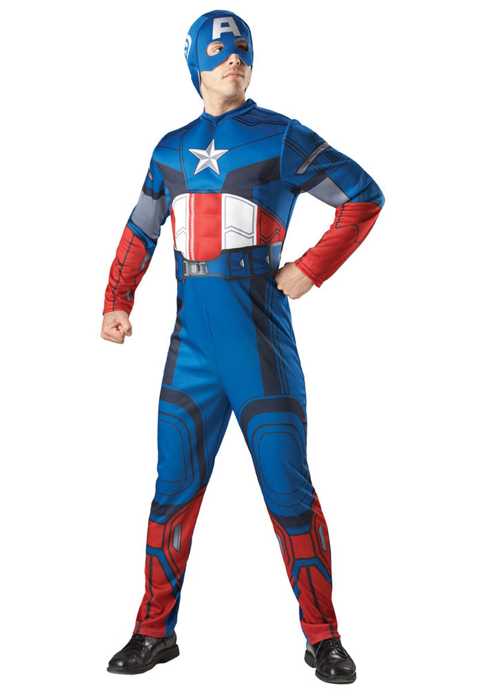 Muscle Chest Captain America Costume
