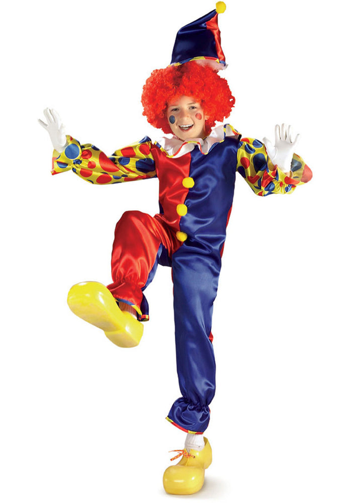 Child Bubbles The Clown Costume