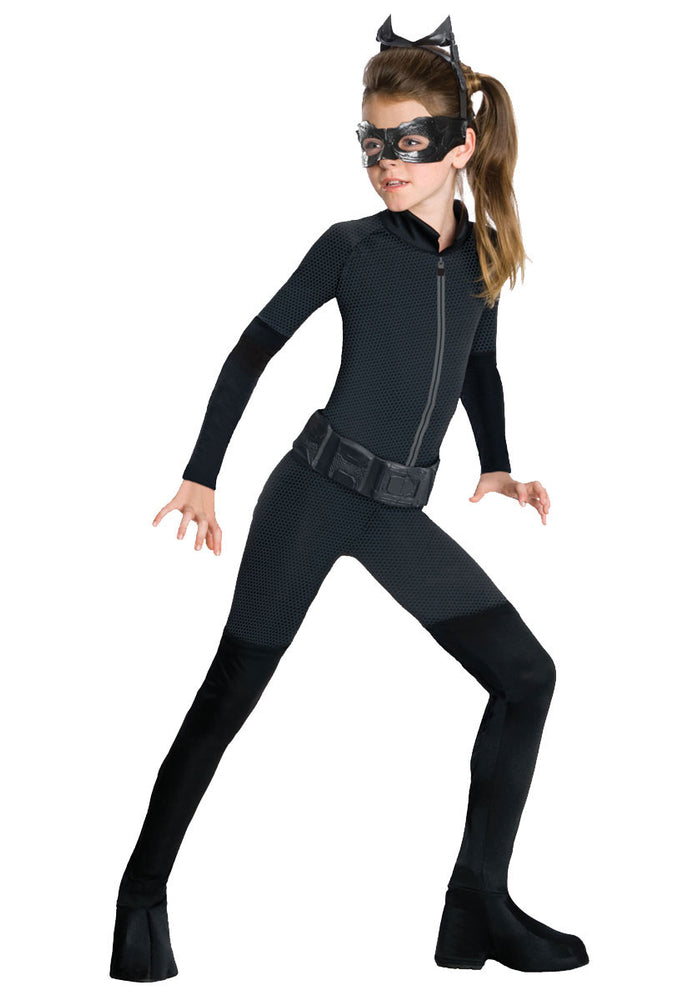 Anne Hathaway Style Girls Catwoman Costume