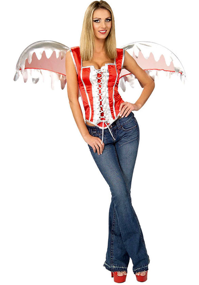 Corset With Red Wings