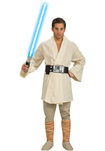 Luke Skywalker Costume - Jedi Fancy Dress Deluxe