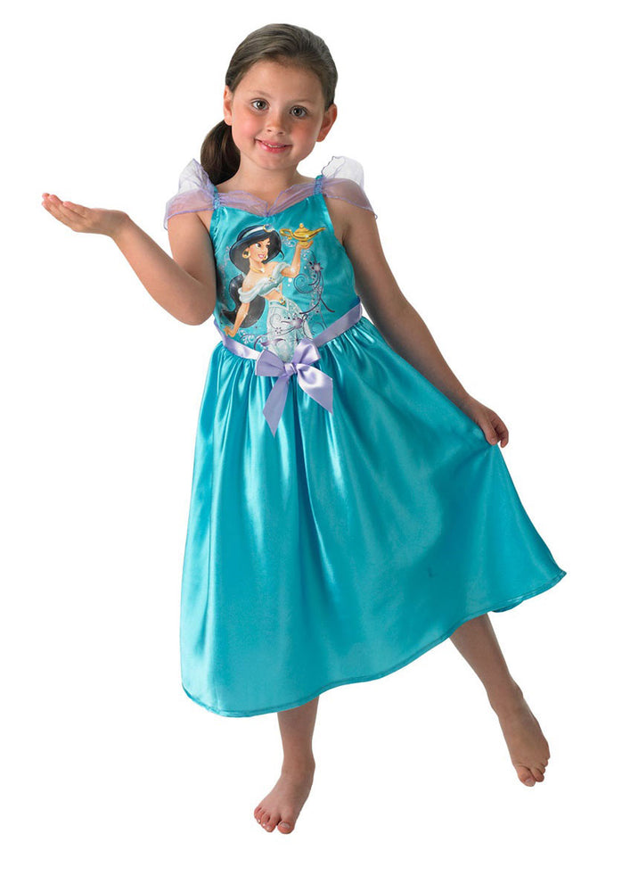 Kids Classic Jasmine Costume, Official Disney Fancy Dress