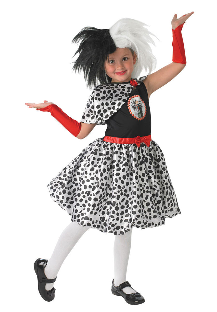 Kids Disney Cruella De Vil Costume, Official Disney Costume