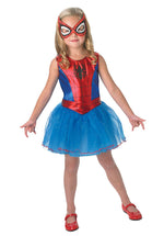 Spider-Girl Costume, Super Heroes Fancy Dress for Children