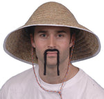 Chinese Coolie Straw Hat Smiffys fancy dress