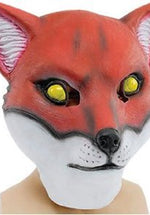 Adult Size Full Head Fox Mask Made of Rubber