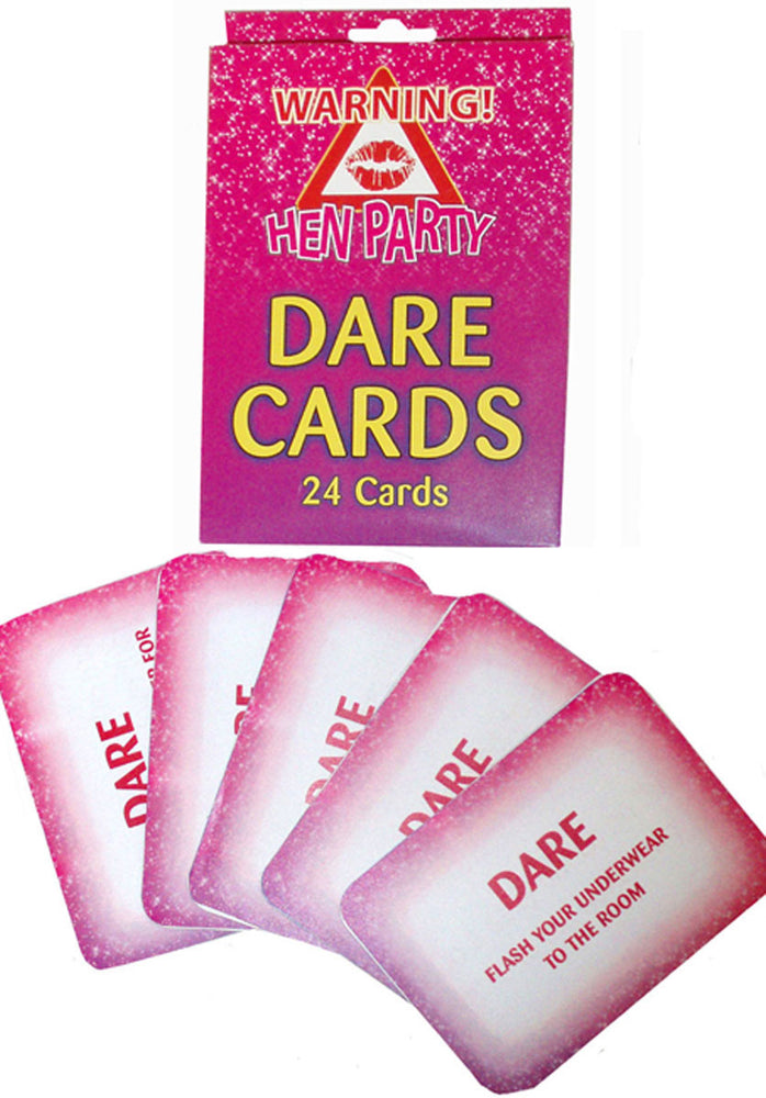 Hen Party Dare Cards, Party Accessories
