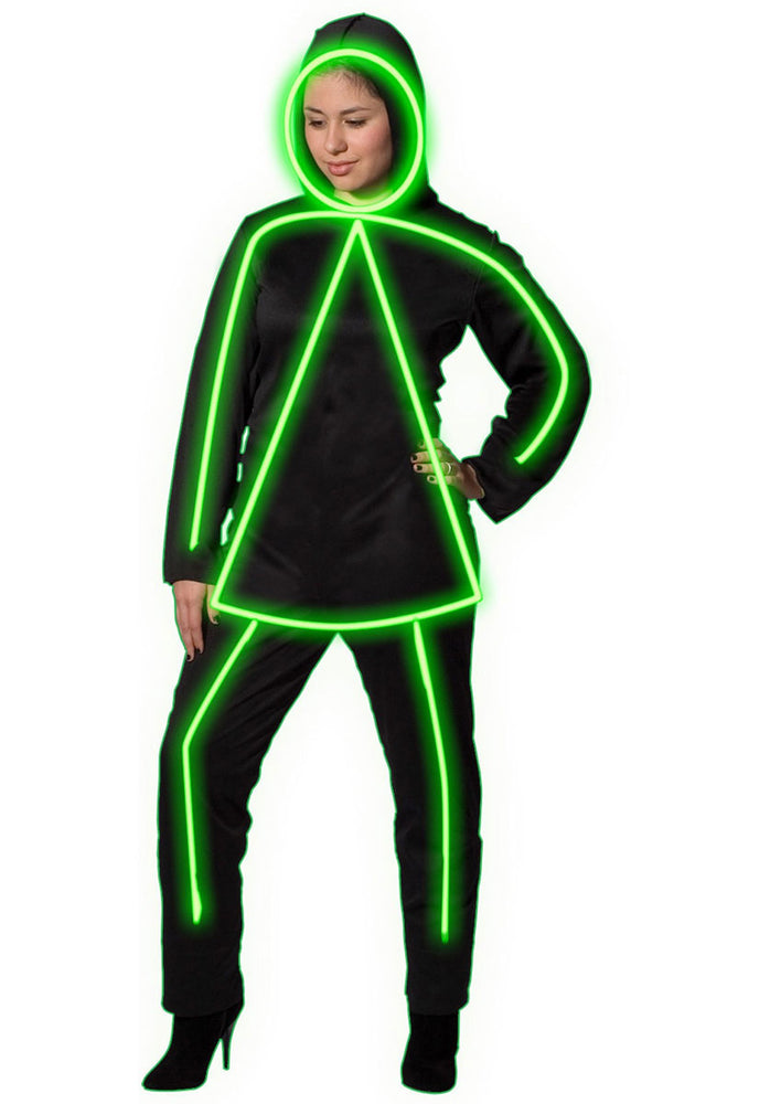 Glowgirl Costume - Glow Woman Fancy Dress