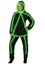Glowgirl Costume - Glow Woman Fancy Dress
