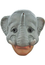 Elephant Mask, Half Face Rubber Animal Masks