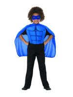 Smiffys Kids Superhero Kit, Blue - 41164
