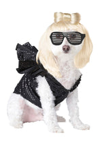 Lady Dogga Pet Costume, Pop Sensation Dog Fancy Dress