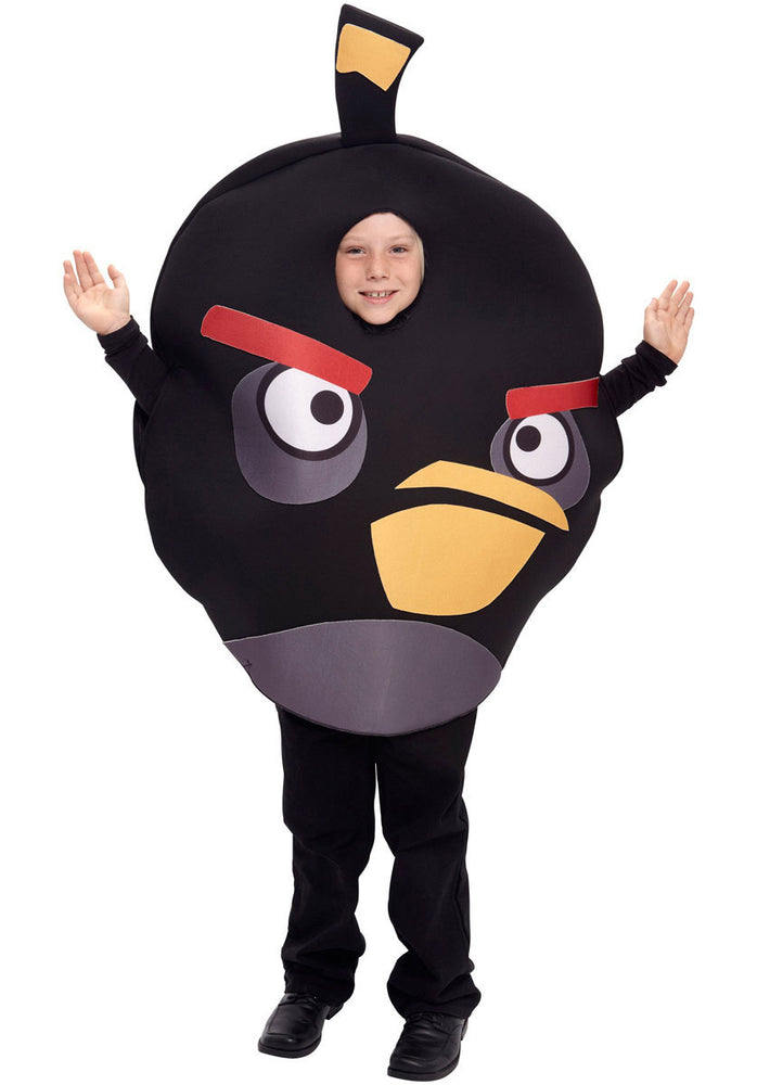 Black Angry Birds Costume for Children