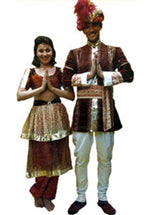 Indian Prince & Princess Ref:Q42&45