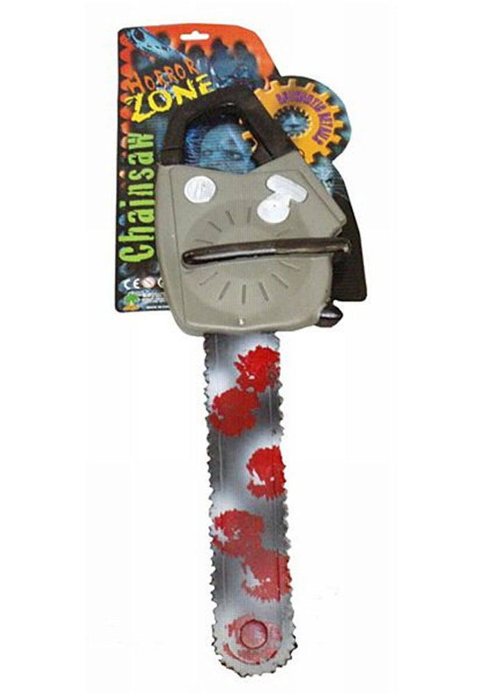 Toy Chainsaw with Blood Stains