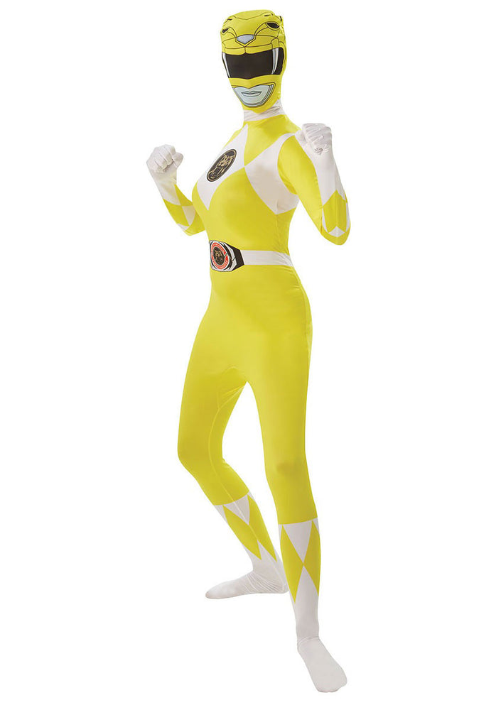 Power Ranger Yellow 2nd Skin, Adult Costume