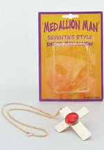 Medallion 70's Gold Cross