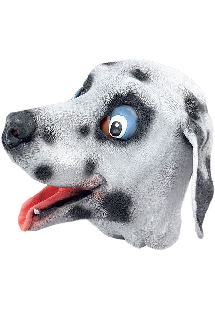 Adult Dalmatian Mask Made of Rubber