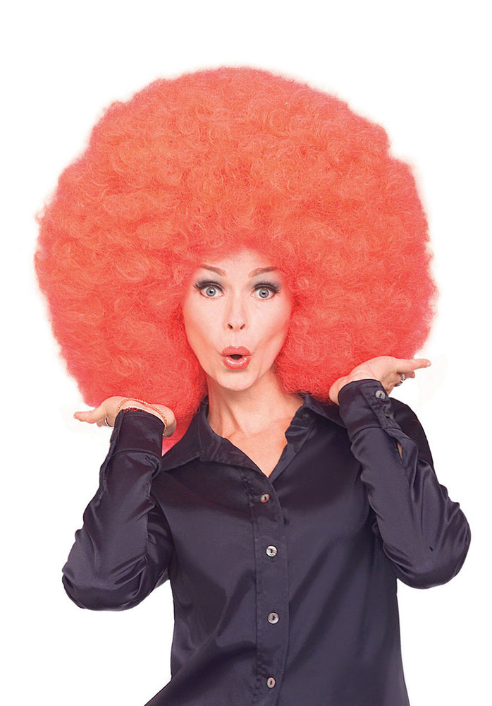Super Afro Wig, Red