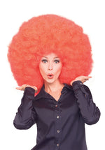 Super Afro Wig, Red