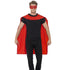 Red Cape with Eyemask