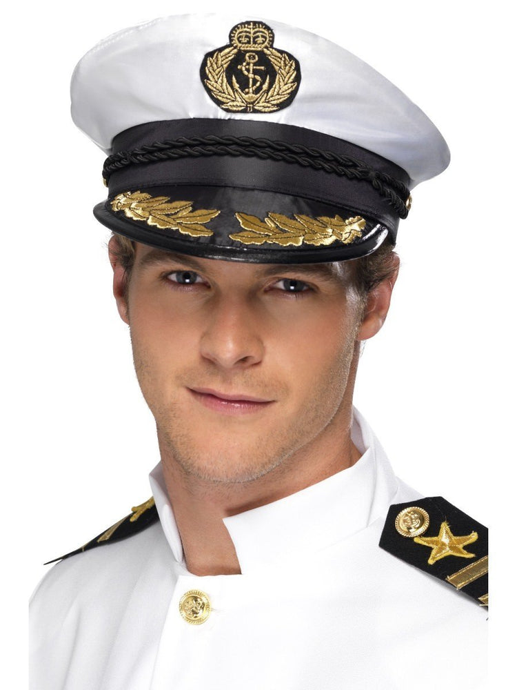 Captain Cap, White