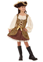 Golden Pirate Child Dress