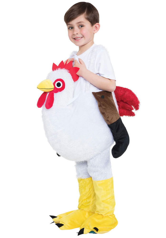 Chicken Strp in Child Costume