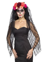 Deluxe Day of the Dead Headband44963