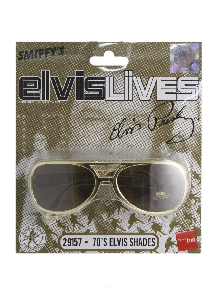Elvis Glasses Gold