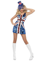 Rule Britannia Glitter Costume