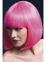 Fever Elise Wig 13in Neon Pink